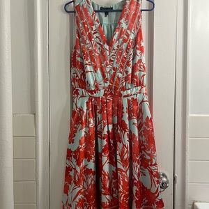 Semiformal dress from Banana Republic.